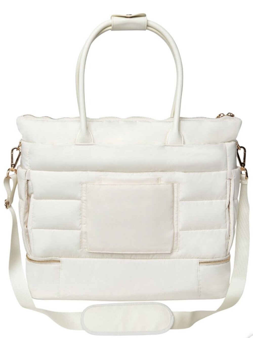 NWT iPack Cream Travel Luggage Puffy Tote Bag